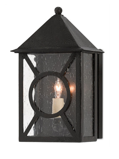 Ripley Collection One Light Outdoor Wall Sconce in Midnight (142|5500-0004)