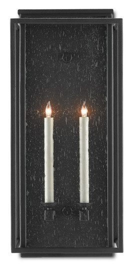 Wright Two Light Outdoor Wall Sconce in Midnight (142|5500-0041)