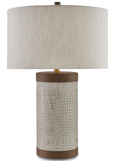 Baptiste One Light Table Lamp in Ivory/Brown (142|6000-0038)