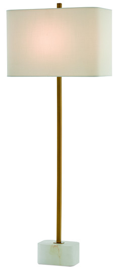 Felix One Light Table Lamp in Natural/Antique Brass (142|6000-0293)