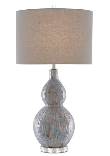 Idyll Table Lamp One Light Table Lamp in Gray/Blue/Taupe/Clear (142|6000-0610)