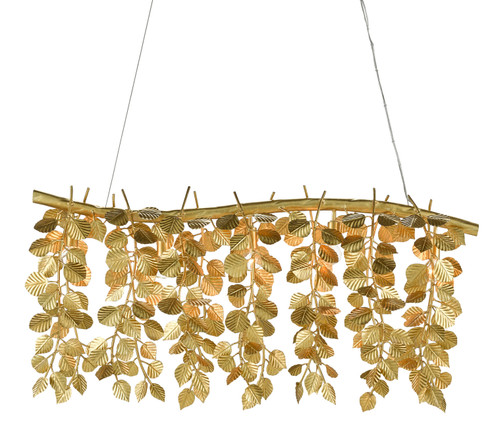 Aviva Stanoff Five Light Chandelier in Contemporary Gold Leaf (142|9000-0781)