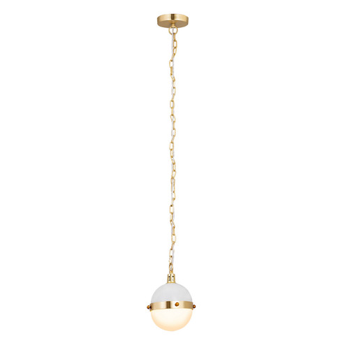 Harmelin One Light Mini Pendant in White (45|14534/1)