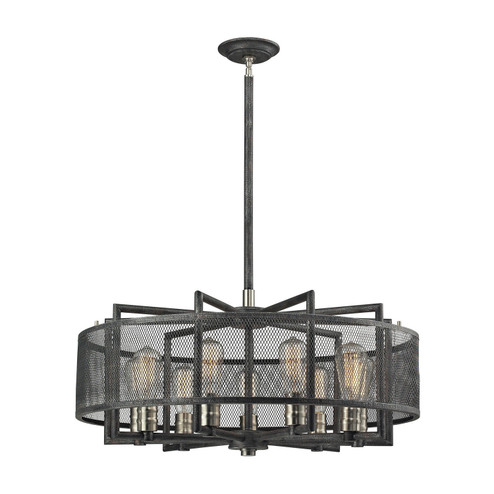 Slatington Nine Light Chandelier in Brushed Nickel (45|31239/9)