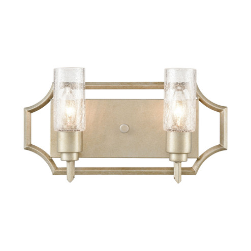 Cheswick Two Light Vanity in Aged Silver (45|33442/2)