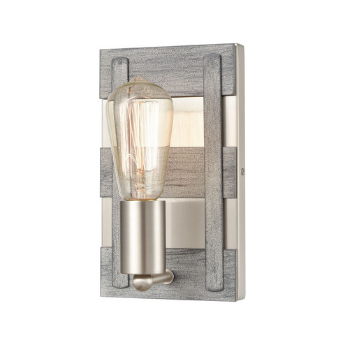 Brigantine One Light Wall Sconce in Weathered Driftwood (45|33451/1)