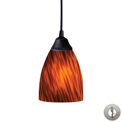 Classico One Light Mini Pendant in Dark Rust (45|406-1ES-LA)