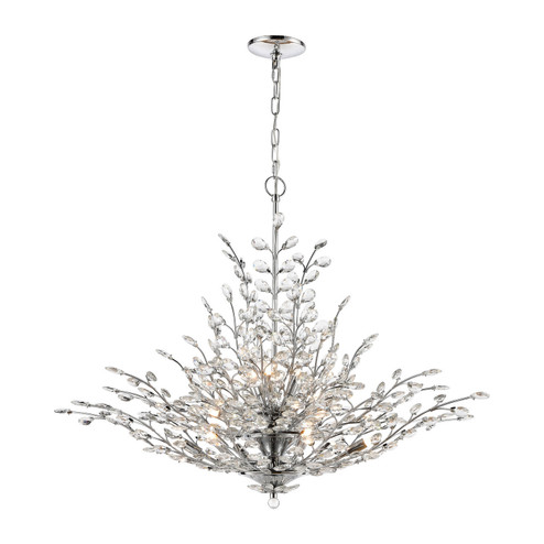 Crystique 12 Light Chandelier in Polished Chrome (45|45464/12)