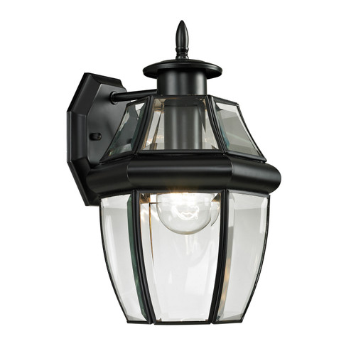 Ashford One Light Outdoor Wall Sconce in Black (45|8601EW/60)