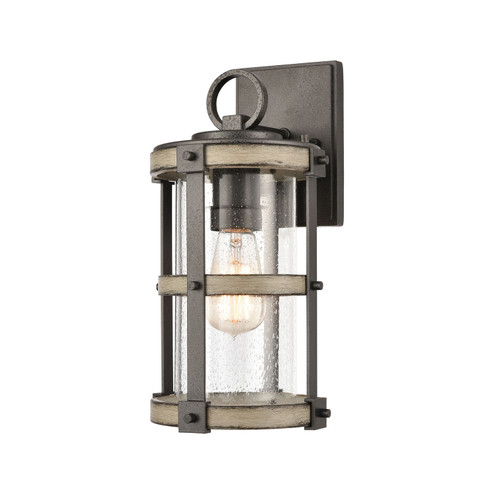 Annenberg One Light Outdoor Wall Sconce in Anvil Iron (45|89144/1)