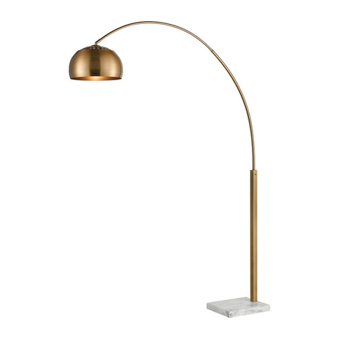 Solar Flair One Light Floor Lamp in Aged Brass (45|D3591)