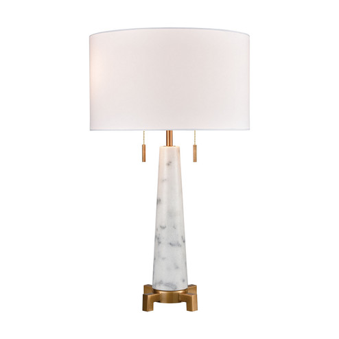 Rocket Two Light Table Lamp in White (45|D4267)