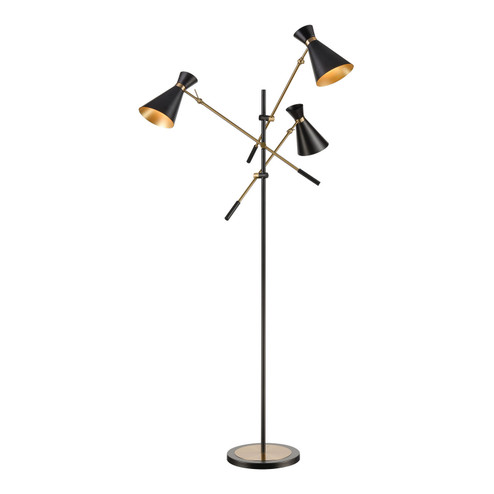 Chiron LED Floor Lamp in Black (45|D4520)