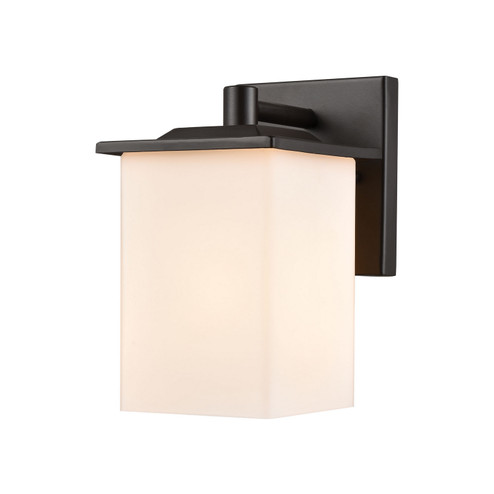 Broad Street One Light Outdoor Wall Sconce in Textured Matte Black (45|EN110126)