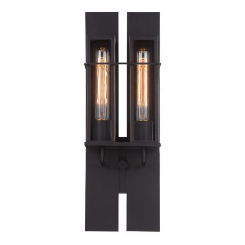 Muller Two Light Outdoor Wall Sconce in Bronze (40|28054-016)