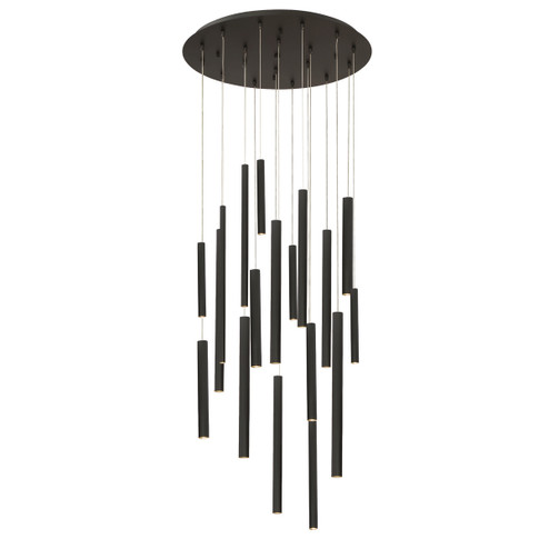 Santana LED Chandelier in Black (40|31445-016)