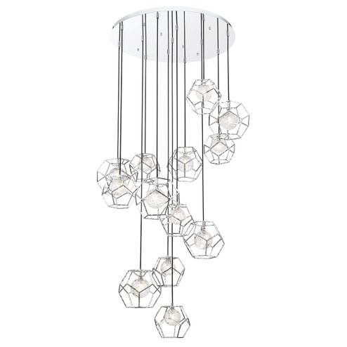 Norway LED Chandelier in Chrome (40|35904-014)