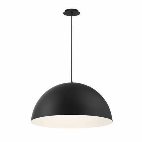 Laverton One Light Pendant in Black/White (40|37218-010)