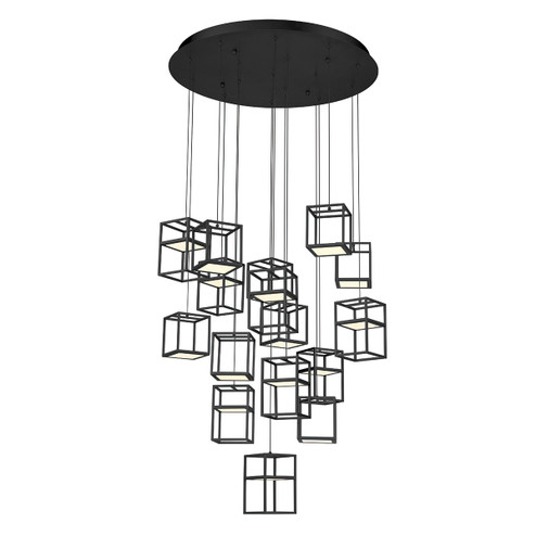 Ferro LED Chandelier in Black (40|38259-023)