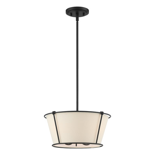 Pulito Three Light Semi Flush Mount in Matte Black (40|39044-013)