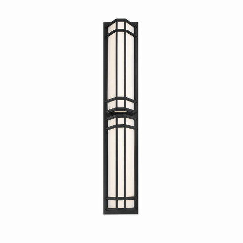 Monte LED Outdoor Wall Sconce in Satin Black (40|42734-017)