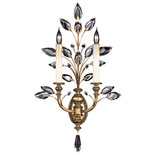 Crystal Laurel Two Light Wall Sconce in Gold (48|773150ST)