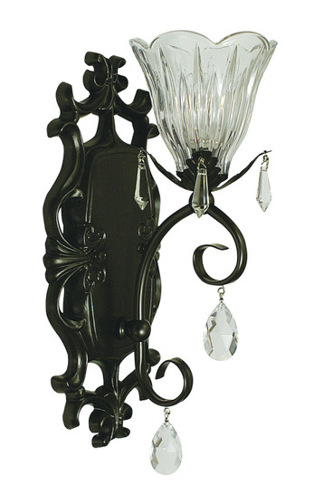 Liebestraum One Light Wall Sconce in Matte Black (8|2961 MBLACK)