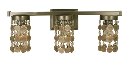 Naomi Three Light Wall Sconce in Brushed Nickel (8|4363 BN)