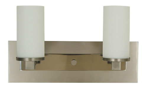 Mercer Two Light Wall Sconce in Satin Pewter with Polished Nickel (8|4732 SP/PN)