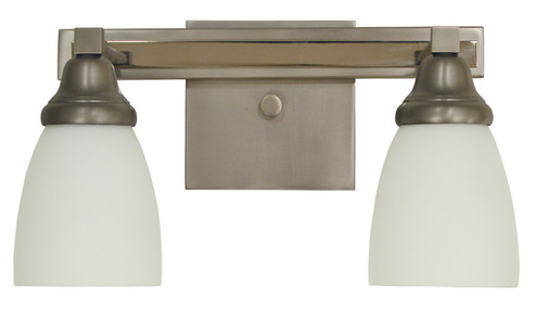 Mercer Two Light Wall Sconce in Satin Pewter with Polished Nickel (8|4782 SP/PN)