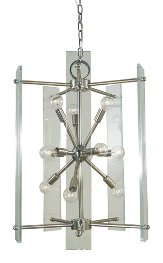 Metrocraft 11 Light Chandelier in Polished Nickel (8|5300 PN)