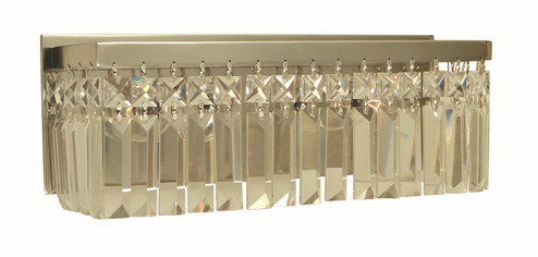 Hannah Two Light Wall Sconce in Polished Nickel (8|5627 PN)