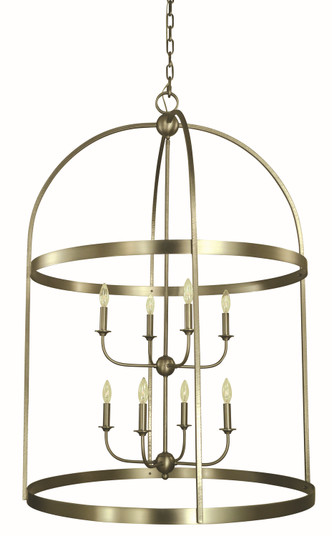 Heidelberg Eight Light Foyer Chandelier in Satin Pewter (8|5648 SP)