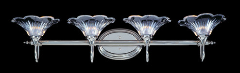 Geneva Four Light Wall Sconce in Polished Silver (8|8734 PS)