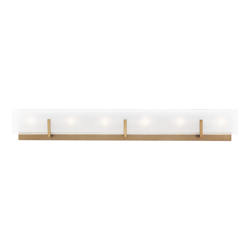 Syll Six Light Wall / Bath in Satin Brass (454|4430806-848)