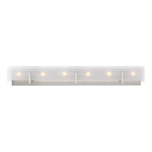 Syll Six Light Wall / Bath in Brushed Nickel (454|4430806-962)