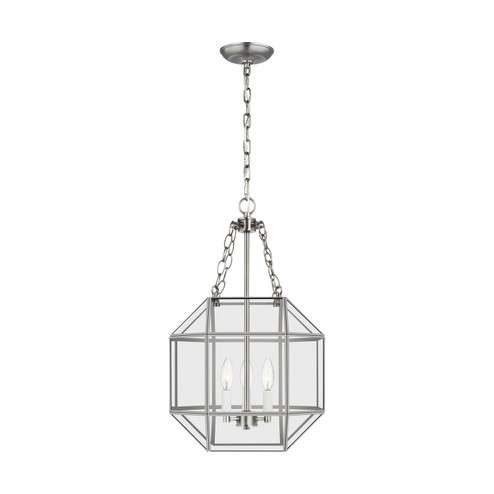 Morrison Three Light Lantern in Antique Brushed Nickel (454|5179403EN-965)