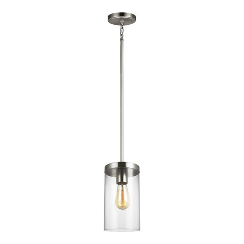 Zire One Light Pendant in Brushed Nickel (454|6590301EN7-962)
