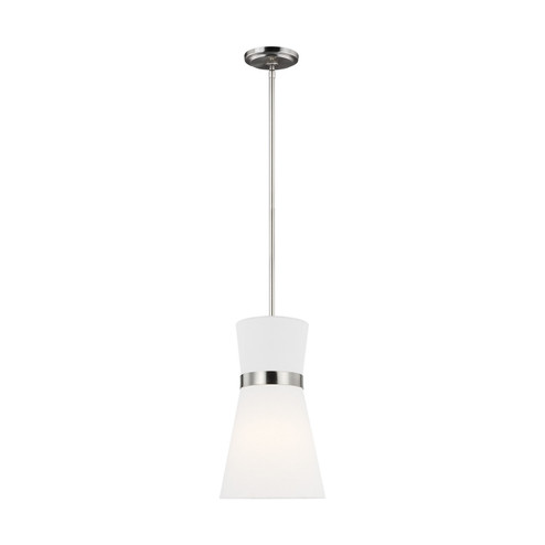 Clark One Light Pendant in Brushed Nickel (454|6590501-962)