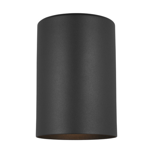 Outdoor Cylinders One Light Outdoor Wall Lantern in Black (454|8313801-12)