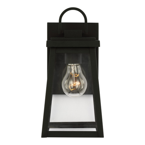 Founders One Light Outdoor Wall Lantern in Black (454|8548401-12)