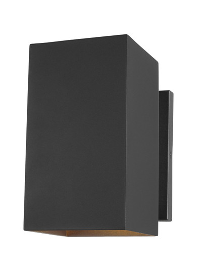 Pohl One Light Outdoor Wall Lantern in Black (454|8731701EN3-12)