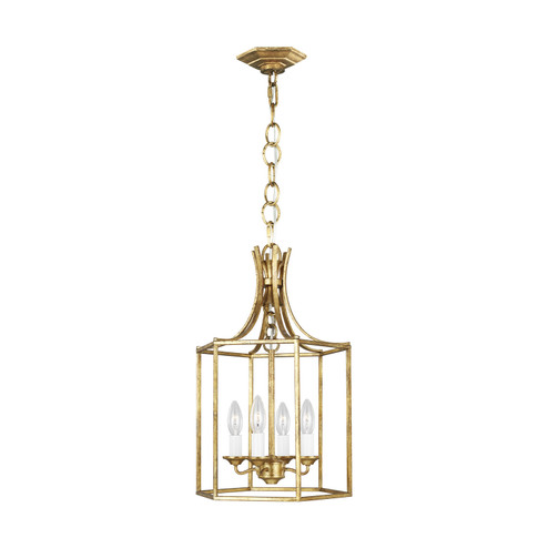 Bantry House Four Light Pendant in Antique Gild (454|AC1004ADB)