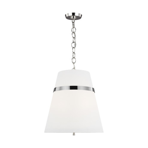 Cordtlandt Three Light Pendant in Polished Nickel (454|AP1173PN)