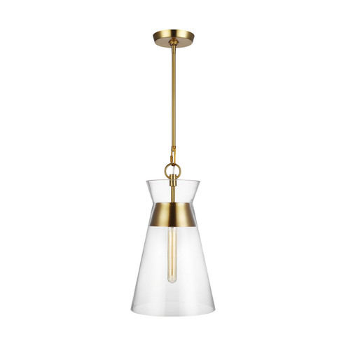 Atlantic One Light Pendant in Burnished Brass (454|CP1021BBS) Atlantic One Light Pendant in Burnished Brass (454|CP1021BBS)