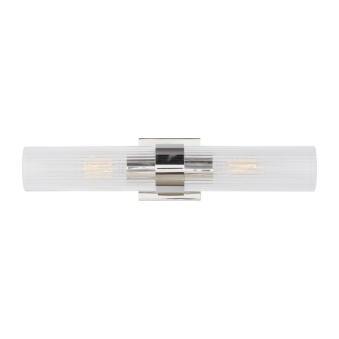 Geneva Two Light Wall Sconce in Polished Nickel (454|CV1022PN)