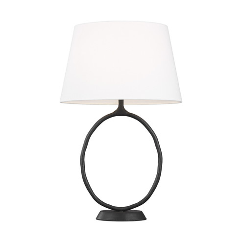 Indo One Light Table Lamp in Aged Iron (454|ET1001AI1)