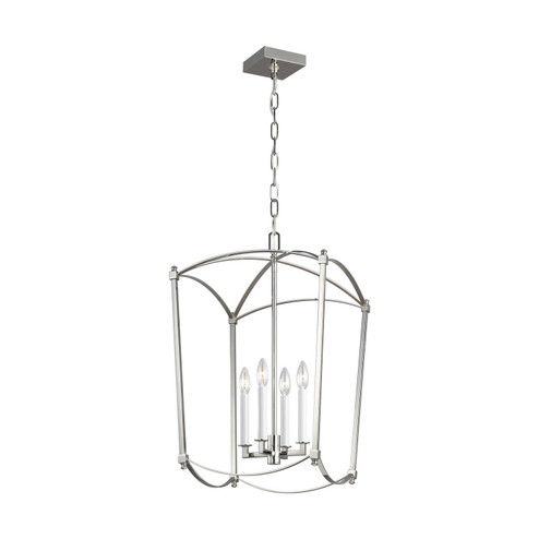 Thayer Four Light Lantern in Polished Nickel (454|F3322/4PN)