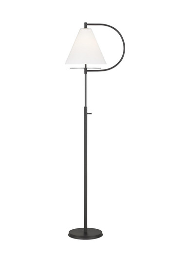 Gesture One Light Floor Lamp in Midnight Black (454|KT1251MBK1)