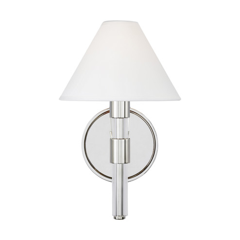 Robert One Light Wall Sconce in Polished Nickel (454|LW1041PN)